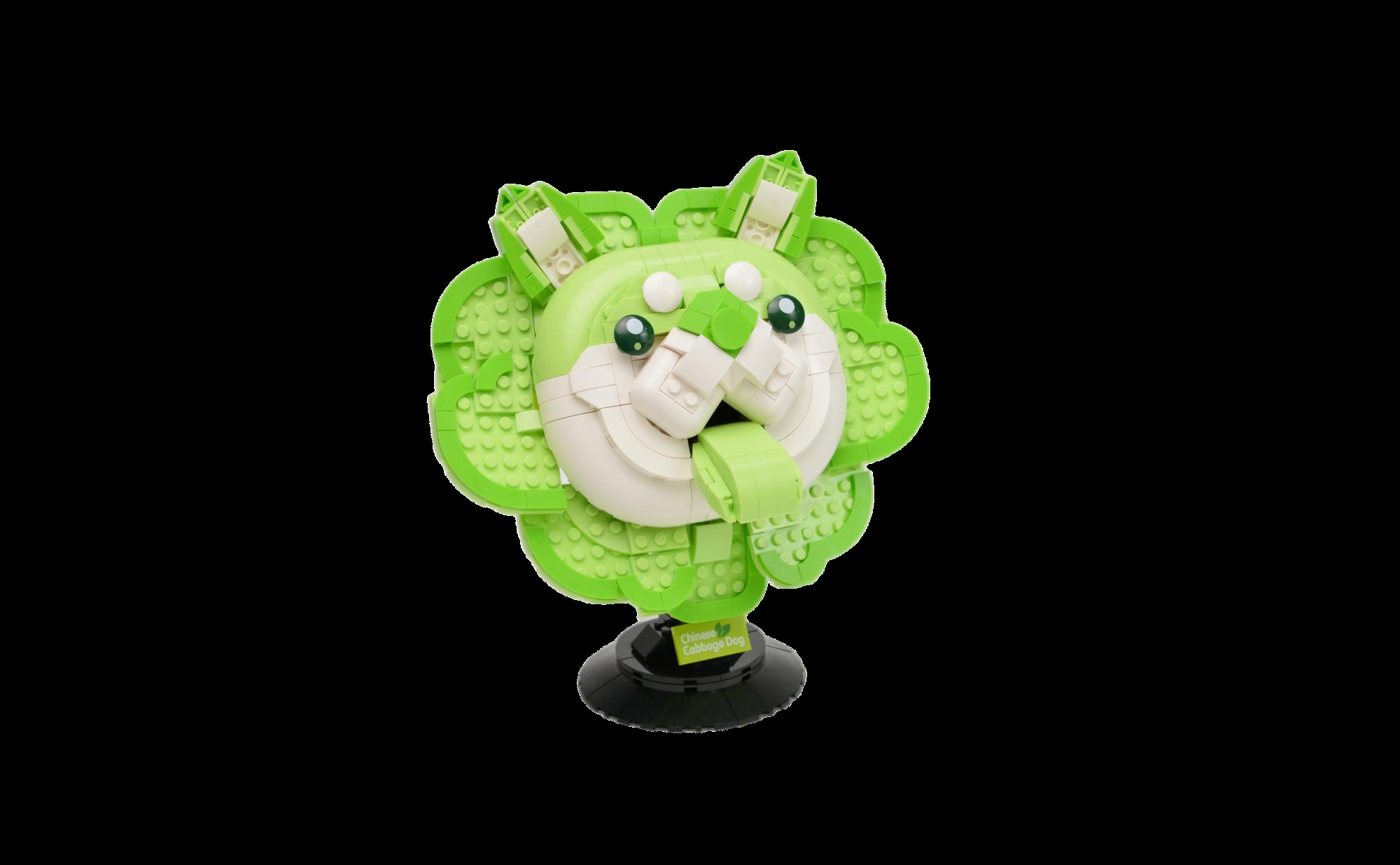 白菜狗联名积木定制案例